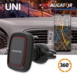 Držiak do auta Aligator HA16 Carbon Profi čierny

 obrázok produktu 5 z 5