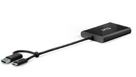USB Hub Club3D USB-C, USB-A / 2x DisplayPort čierny

 obrázok produktu 1 z 6