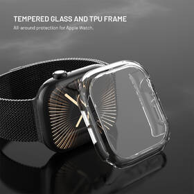 Ochranné puzdro FIXED Pure Watch na Apple Watch 10 46 mm priehľadné

 obrázok produktu 2 z 7