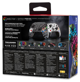 Gamepad PowerA Enhanced - Nintendo Switch Lumectra Ghost - Peek-a-Boo čierny

 obrázok produktu 17 z 17