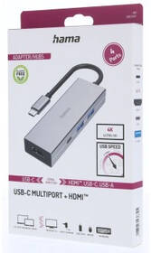 USB Hub Hama Multiport sivý

 obrázok produktu 3 z 6