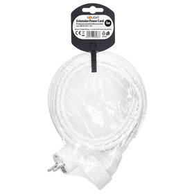 Kábel predlžovací Solight 1 zásuvka, 3 x 1.5mm2, 5 m biely

 obrázok produktu 3 z 3