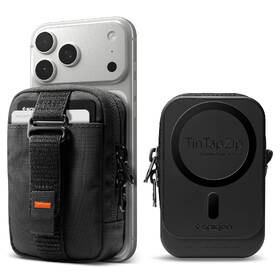 Peňaženka Spigen Portable Organizer Pouch TintapZip MagSafe čierna/oranžová

 obrázok produktu 2 z 19