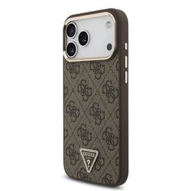 Kryt na mobil Guess 4G Strass Triangle Logo Gold Frame MagSafe na Apple iPhone 18 Pro hnedý

 obrázok produktu 1 z 6