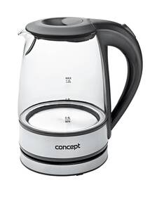 Rýchlovarná kanvica Concept RK-4900 nerez/sklo

 obrázok produktu 2 z 2