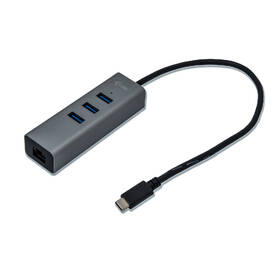 USB Hub i-tec USB-C/3x USB 3.0 + LAN strieborný

 obrázok produktu 1 z 3