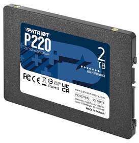 SSD Patriot P220 2TB SATA 

 obrázok produktu 1 z 2