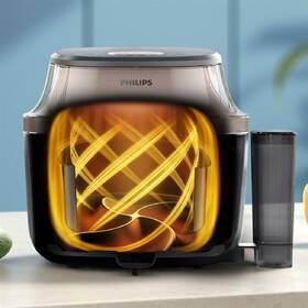 Fritéza teplovzdušná Philips Airfryer 5000 series 7,2 l, NA547/07 čierna

 obrázok produktu 10 z 10