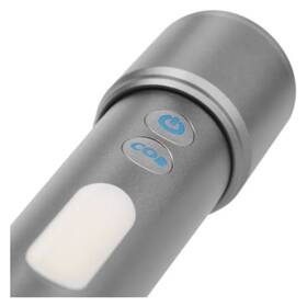 Lampáš EMOS LED nabíjateľná kovová 600 lm, 1200 mAh sivá/zelená

 obrázok produktu 11 z 11