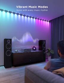 Bodové svietidlo Govee RGBIC LED String Downlights, 5m biele

 obrázok produktu 7 z 12