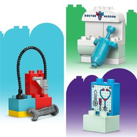 Stavebnica LEGO® DUPLO® Disney  10456 McQueen a návšteva v garáži doktora Hudsona 

 obrázok produktu 8 z 9