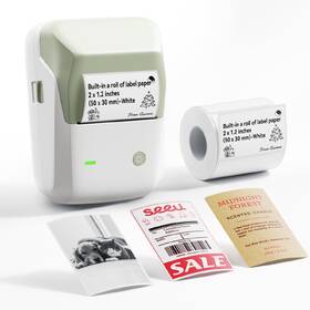 Tlačiareň štítkov Niimbot B1 PRO + role štítkov zelená

 obrázok produktu 3 z 9