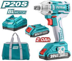 Doťahovák rázový Total tools TIWLI2001 (s batériou) 

 obrázok produktu 1 z 12