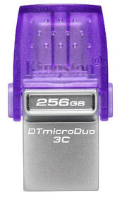 USB flashdisk Kingston DataTraveler microDuo 3C 256GB fialový

 obrázok produktu 1 z 5