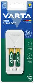 Nabíjačka Varta Mini Charger + 2 AAA 800 mAh 

 obrázok produktu 6 z 11