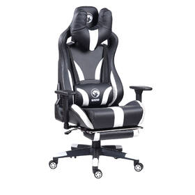 Herná stolička Marvo CH-135 čierna/biela

 obrázok produktu 1 z 11