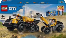 Stavebnica LEGO® City 60494 Vyklápací nákladiak a čelný nakladač 

 obrázok produktu 3 z 9