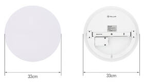 LED stropné svietidlo Tellur WiFi Smart LED okrúhle, 24 W, teplá biela 

 obrázok produktu 4 z 4