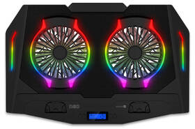 Chladiaca podložka pre NTB Connect IT NEO RGB do 17" čierna

 obrázok produktu 2 z 10