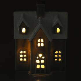 LED dekorácie RETLUX RXL 501 Porcelánový domek šedý 1 LED, teplá bílá sivé

 obrázok produktu 4 z 4