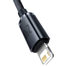 Kábel Baseus USB/L 2,4A 1,2M BK 

 obrázok produktu 3 z 7