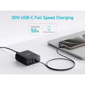 Nabíjačka do siete Anker 112W 3xUSB-C/3xUSB-A čierna

 obrázok produktu 5 z 6