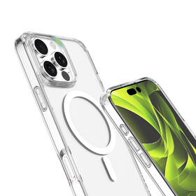 Kryt na mobil Mobile Origin Hybrid MagSafe na Apple iPhone 16 Pro Max priehľadný

 obrázok produktu 3 z 9
