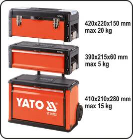 dielenský vozík YATO YT-09102 

 obrázok produktu 2 z 2