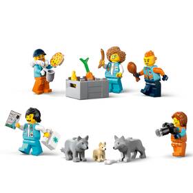 Stavebnica LEGO® City 60471 Nákladné auto s laboratóriom pre prieskumníkov Arktídy 

 obrázok produktu 6 z 8