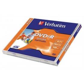 Disk Verbatim DVD-R 4,7GB, 16x, printable, jewel box, 1ks 

 obrázok produktu 1 z 1