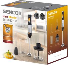 Ponorný mixér Sencor SHB 6302BK čierny/strieborný

 obrázok produktu 14 z 14