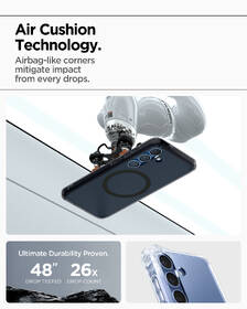 Kryt na mobil Spigen Ultra Hybrid MagSafe na Samsung Galaxy S25 čierny

 obrázok produktu 15 z 17