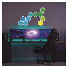 Nástenné svietidlo EMOS GoSmart, 1,8 W, RGB hexagons (3 ks) biele

 obrázok produktu 7 z 7