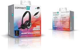 Headset Connect IT HOME & OFFICE čierny

 obrázok produktu 5 z 5