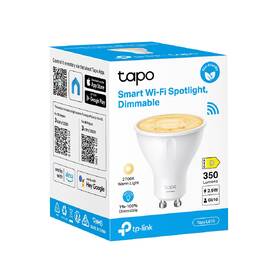 Inteligentná žiarovka TP-Link Tapo L610, Smart Wi-Fi, GU10, 2,9 W, teplá biela 

 obrázok produktu 7 z 7