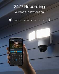 IP kamera Anker eufy Floodlight Cam E340 Dual 3K biela

 obrázok produktu 4 z 6
