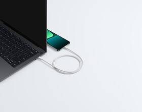Kábel Xiaomi USB-C/USB-C, 3A, 60W, 1m biely

 obrázok produktu 5 z 6