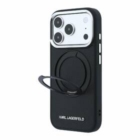 Kryt na mobil Karl Lagerfeld PU Saffiano Ring Stand MagSafe na Apple iPhone 18 Pro čierny

 obrázok produktu 4 z 7