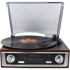 Gramofón Soundmaster PL196H strieborný/hnedý

 obrázok produktu 1 z 4