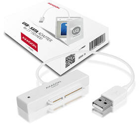 Box na HDD Axagon USB 2.0 SLIMport adaptér pro 2.5" HDD sivý/biely

 obrázok produktu 10 z 10