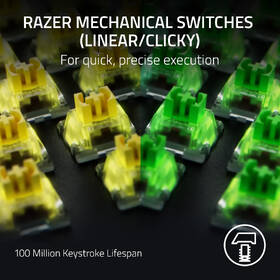 Klávesnica Razer BlackWidow V4 Pro (Yellow Switch) - US Layout čierna

 obrázok produktu 12 z 17