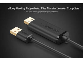 Kábel UGREEN USB 2.0, 2m čierny

 obrázok produktu 1 z 7