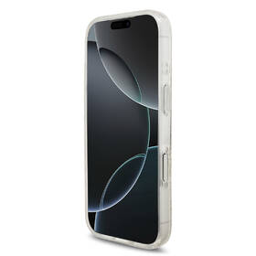 Kryt na mobil Guess IML Flowers Allover Strap MagSafe na Apple iPhone 17 Pro biely

 obrázok produktu 3 z 7