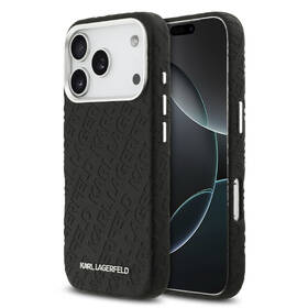 Kryt na mobil Karl Lagerfeld Grained PU Repeated Logo MagSafe na Apple iPhone 17 Pro čierny

 obrázok produktu 1 z 7
