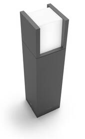 Svietidlo vonkajšie Philips Arbour Pedestal, LED, teplá biela - antracitové 

 obrázok produktu 1 z 3