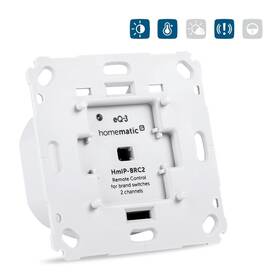 Spínač Homematic IP akčný člen diaľkového ovládania - zápustná montáž, 2 kanály 

 obrázok produktu 3 z 4