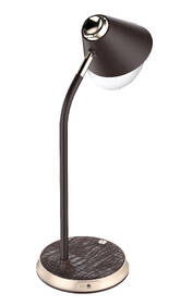 Stolná lampa IMMAX FINCH, Qi nabíjanie, 9W hnedá/zlatá

 obrázok produktu 8 z 16