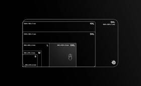 Podložka pod klávesnicu a myš SteelSeries QCK XXL čierna

 obrázok produktu 6 z 6