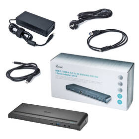 Dokovacia stanica i-tec USB-C / USB-A 3.0 3x 4K + Power Adapter 135W 

 obrázok produktu 4 z 6