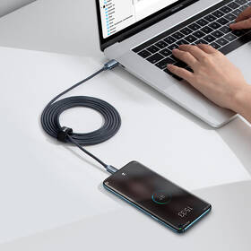 Kábel Baseus Crystal Shine Series USB-C/USB-C 100W 2m čierny

 obrázok produktu 6 z 10